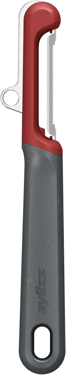 

Ultra-Sharp Stainless Steel Peeler for Tomatoes, Peaches & More – Ergonomic Handle, Built-in Eye Cutter, Dishwasher Safe