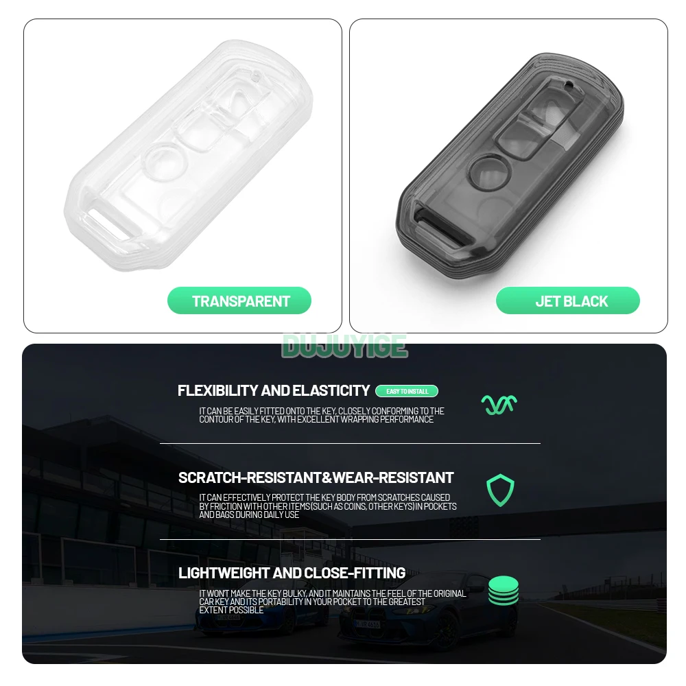 Clear TPU Car Key Case For Honda N-ONE N-BOX 2011-2023 2024 2025 Key Fob Cover Protector Shell Auto Accessories