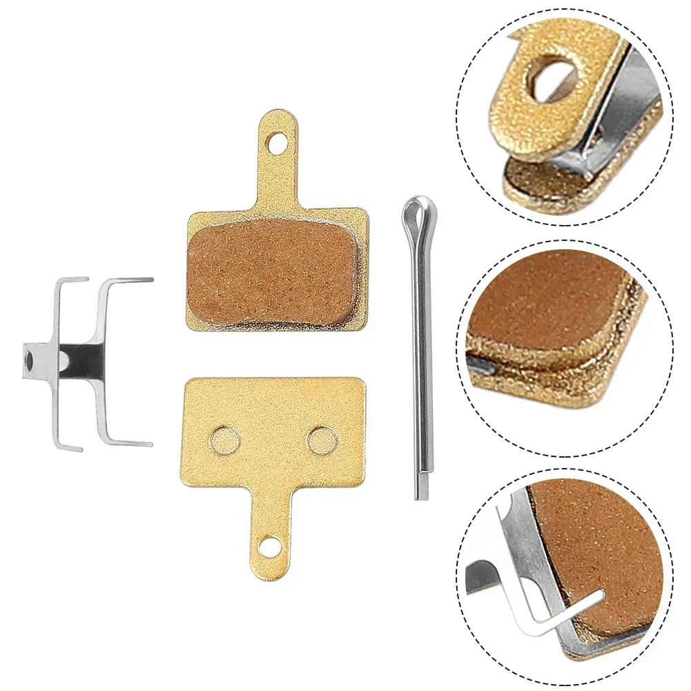 1 Pair Zoom Hydraulic Brake Pads Metal Disc Brake Pads  35*30.5mm For MT200/M315/M355/M395 Cycling Accessories