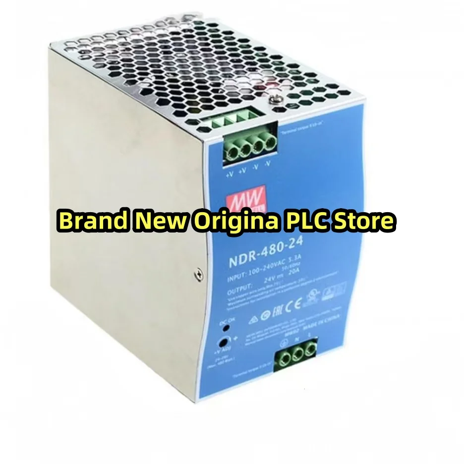 

DR-480-24 NDR-480-48 Mean Well power supply new original