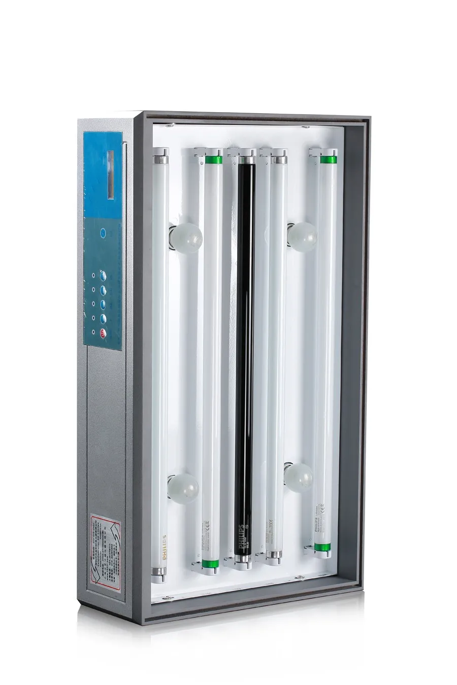 جودة عالية D65 TL84 UV F CWF صندوق إضاءة فحص النسيج T60(5)