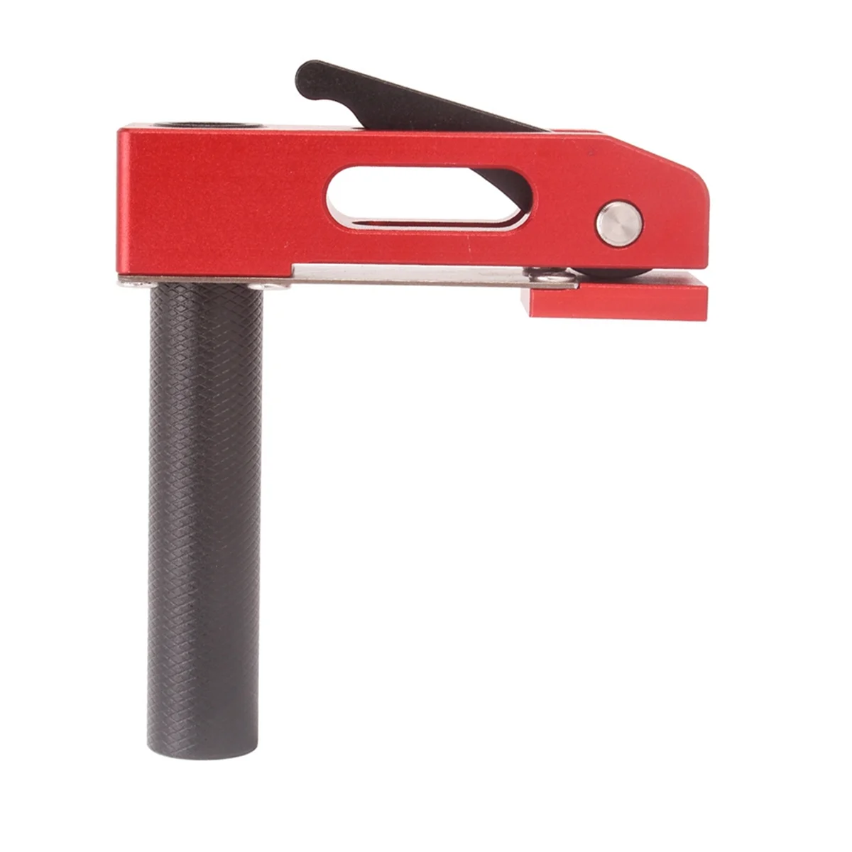 Woodworking Desktop Quick Acting Hold Down Clamp Fast Fixed Clip for Woodworking Benche 20mm Dog Hole Tool-Red