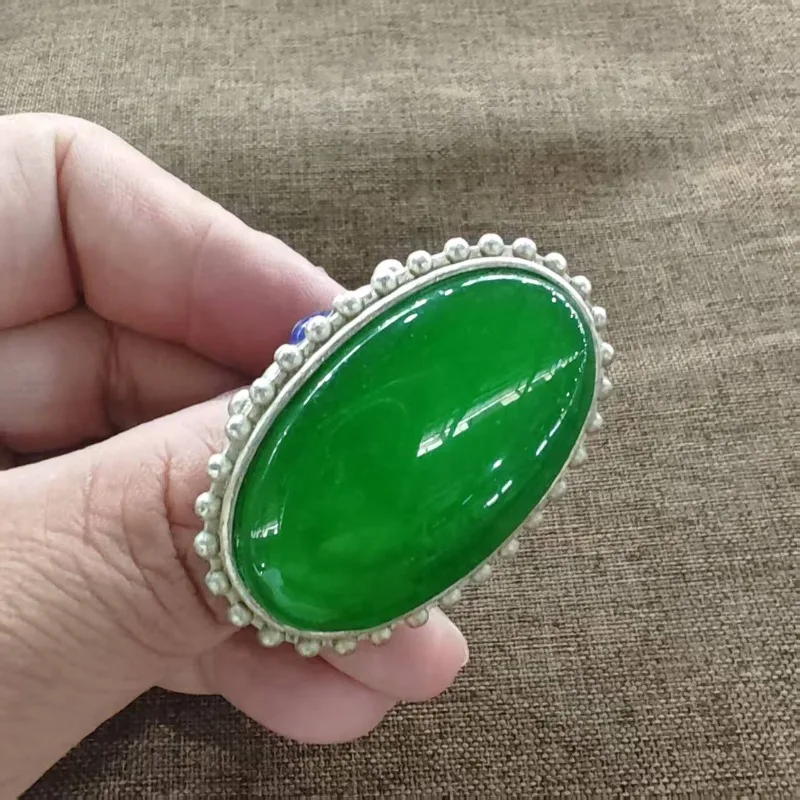 anel-aberto-ajustavel-unissex-vintage-oriental-grande-oval-com-borda-de-perolas-de-imitacao-de-jade-verde-base-de-metal-joia-Etnica-para-o-dedo