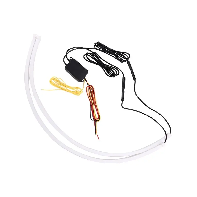 

A03Z-Sequential DRL Led Strip Car Light With Turn Signal Daytime Running Function Via App Control