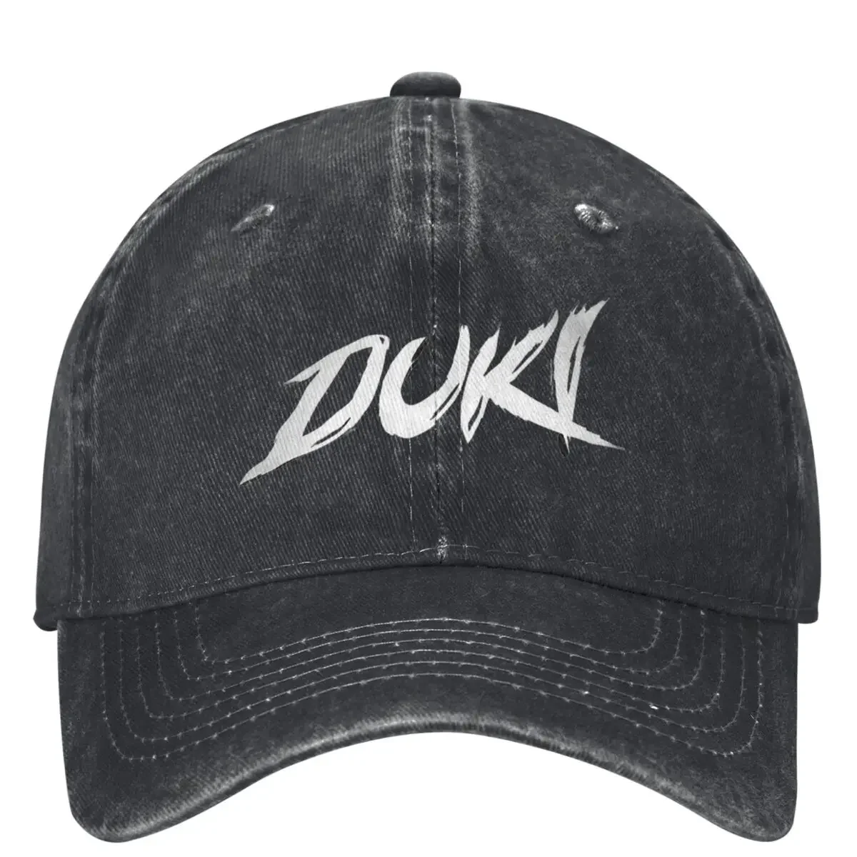 Мужчины Женщины Duki Singer Logo Шляпы Винтаж Проблемная Мытая Музыкальная Бейсболка Allbum Регулируемая