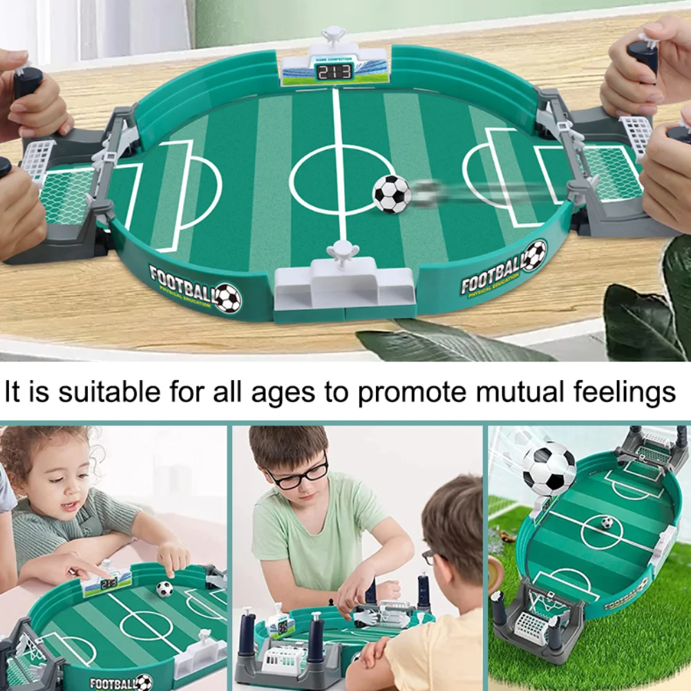 Soccer Table for Family Party Football Board Game Desktop Interactive Soccer Toys Kids Boys Sport Outdoor Portable Game Gift