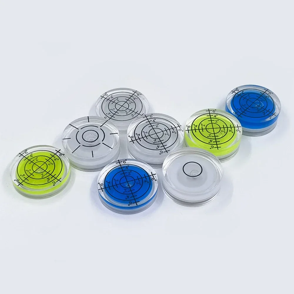 Alat ukur Level lingkaran, aksesoris Level gelembung Levelling presisi tinggi Diameter 32MM