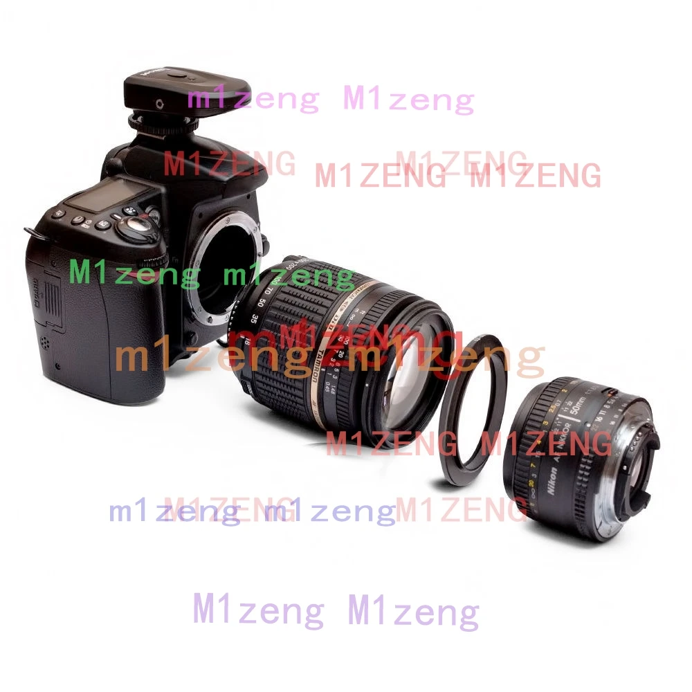 double Male 49 to 49/52/55/58/62/67 mm Male to male Macro Coupling Reverse Ring/reversing adapter for camera