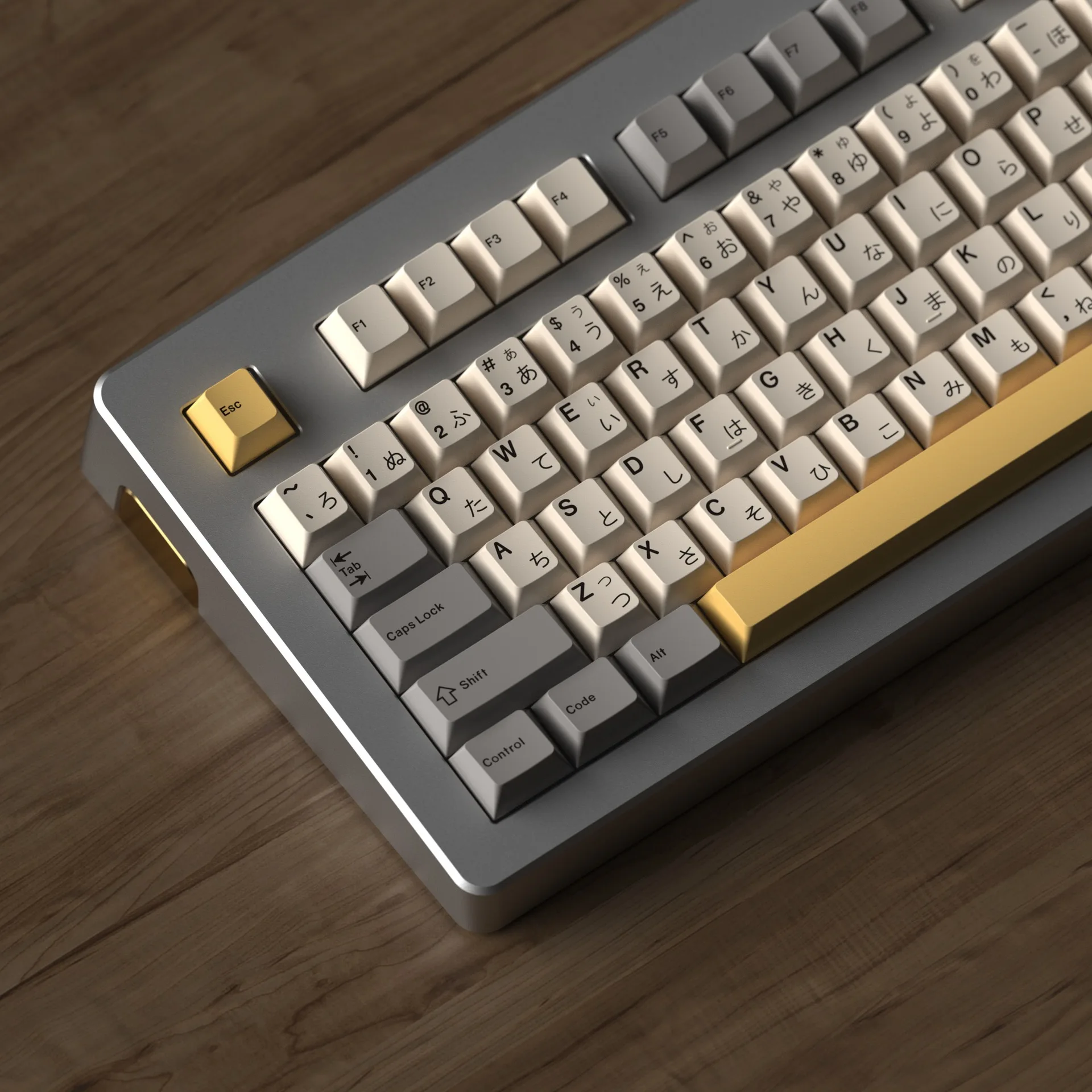 Desert English Japanese Milk Gray Yellow PBT Sublimation Original Height 68 980 87 Customized Keycaps