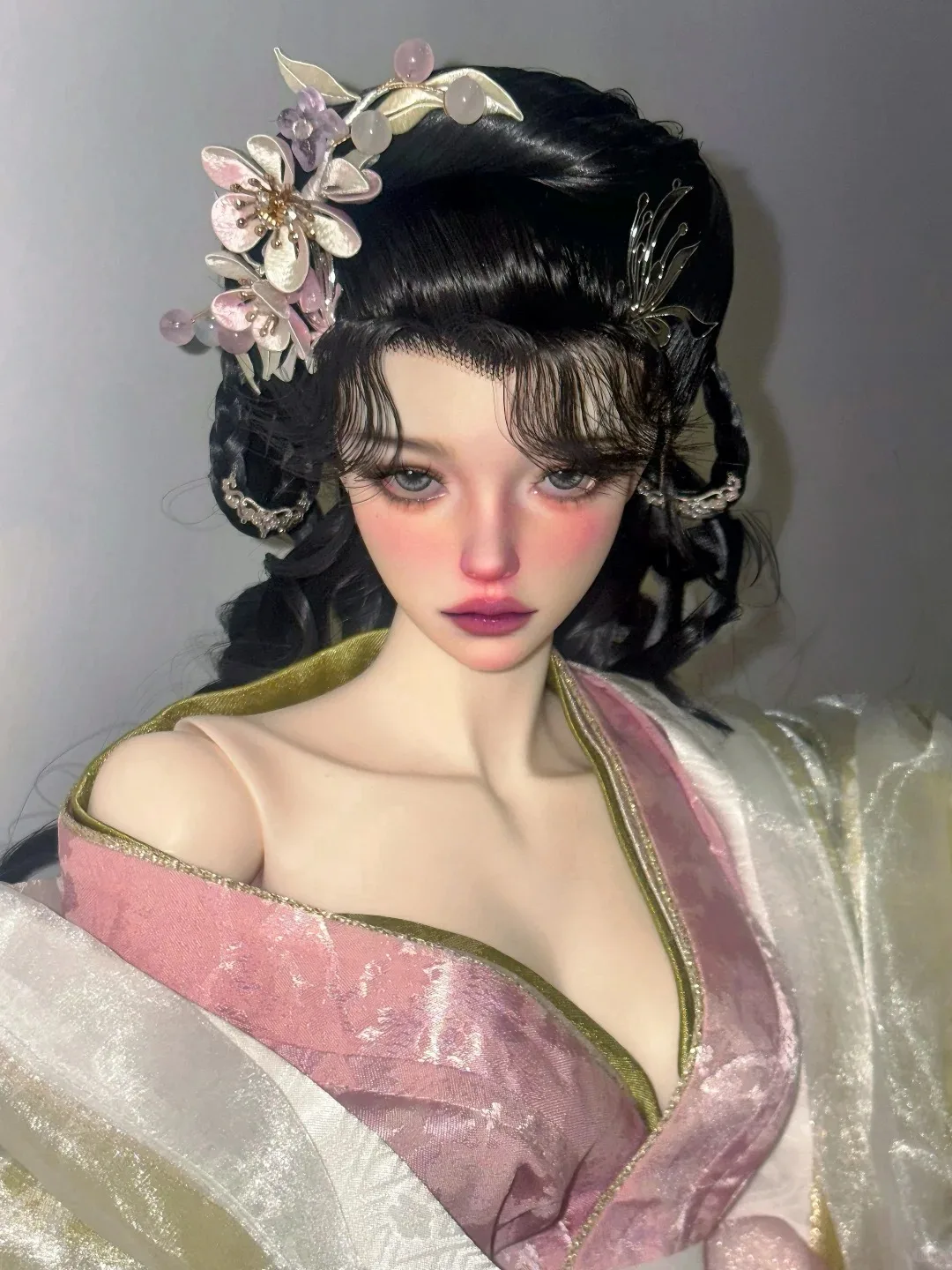 

Новая 63-сантиметровая шарнирная кукла BJD с двойными суставами, из высококачественной смолы, сексуальное тело, подвижные суставы SOO, с макияжем SD Spot, масштаб 1/3, Мэри