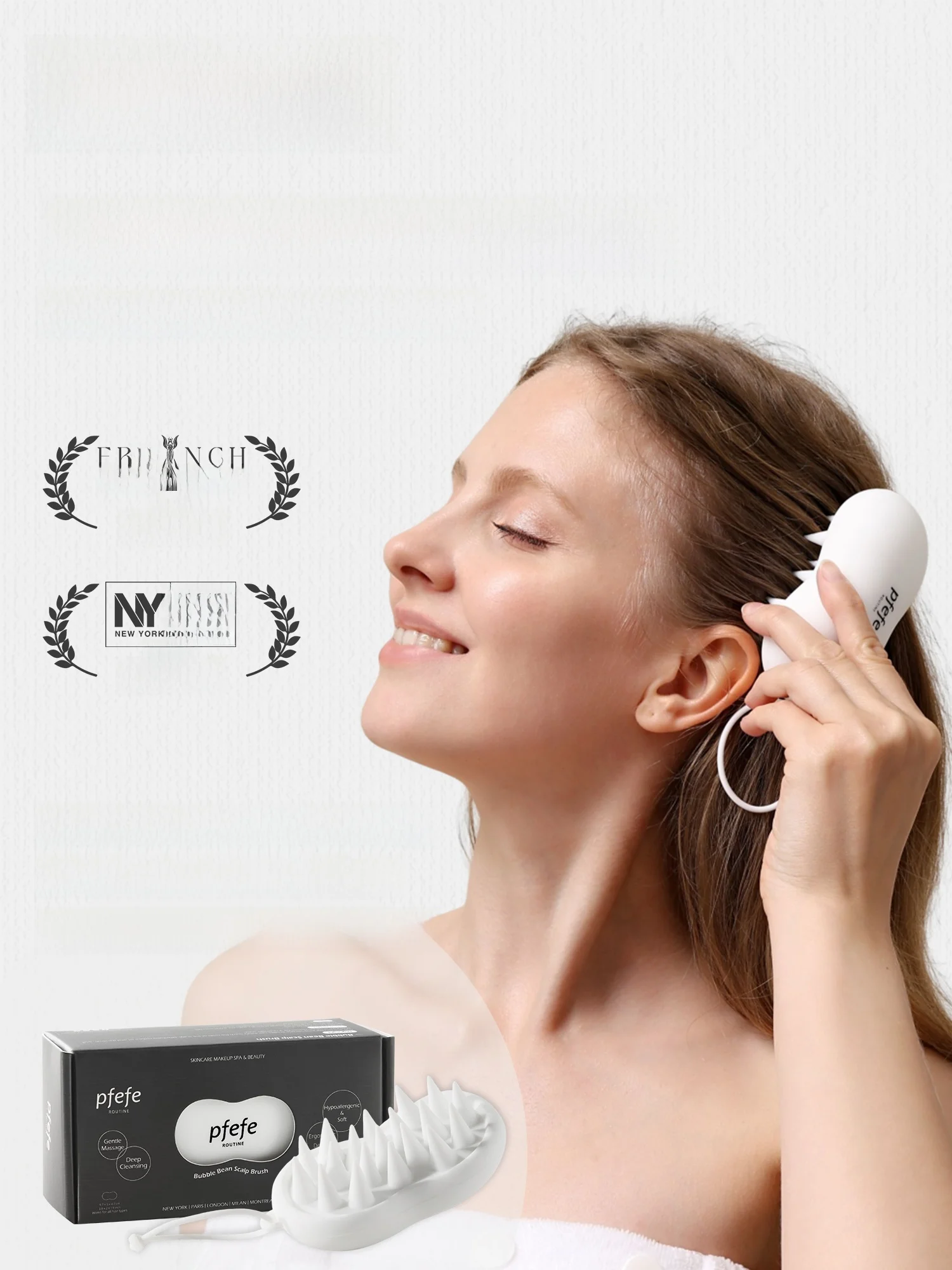 pfefe-bubble-bean-silicone-hair-brush-comb-head-cleaning-tool-personal-hygiene-gadget-bubble-bath-massage-accessory