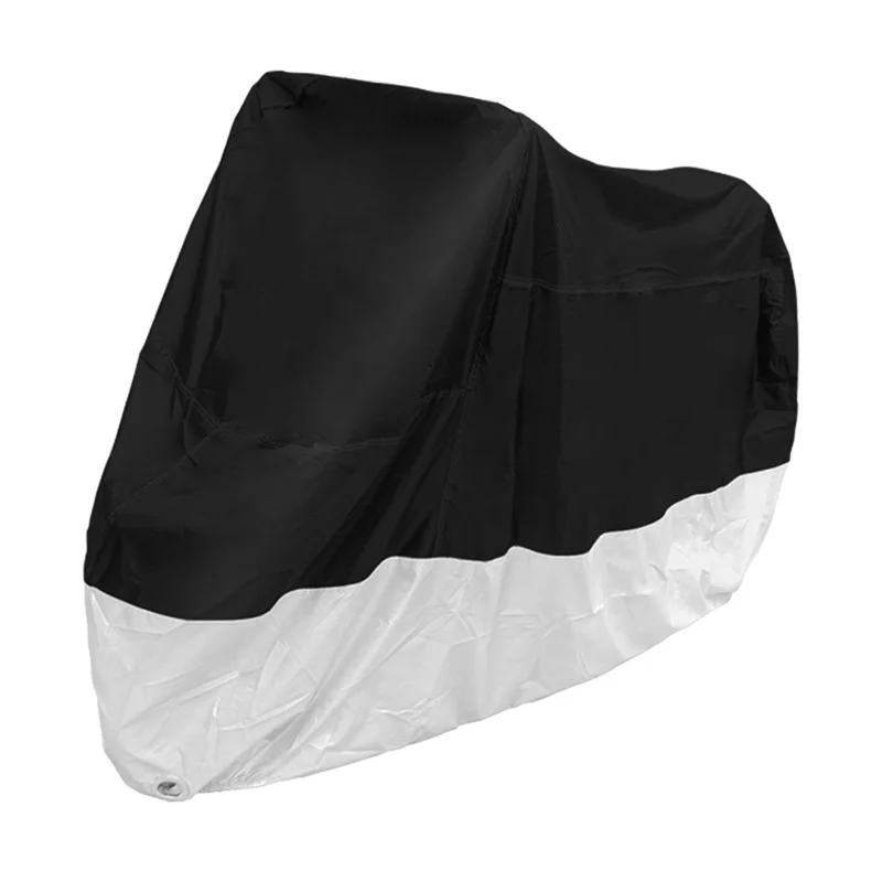 

Simple Black And Silver Motorcycle Clothing Electric Vehicle Rain Cover Bicycle Cover For Sun Protection And Dust Protection Par
