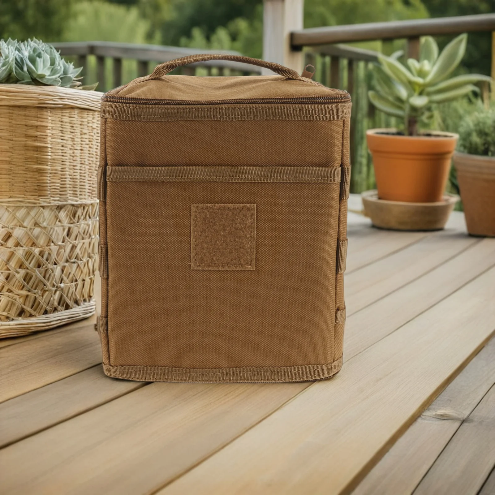 

Сумка для хранения бензобака для кемпинга, легкий прочный органайзер для посуды для пикника на открытом воздухе, чехол для баллона с пропаном, пешего туризма