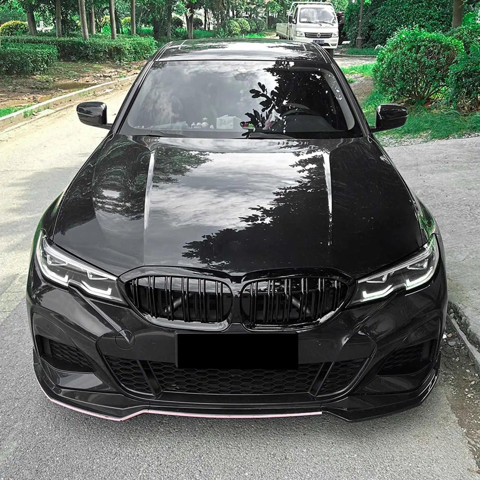 

For BMW 3 Series G20 G21 2019-2022 Front Radiator Grid Grille Kidney Grill Tuning Mesh