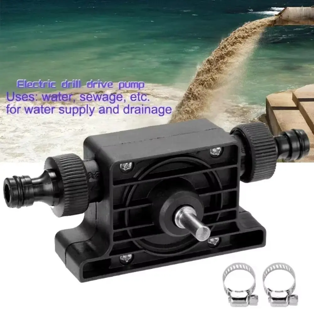 

Миниатюрный ручной насос-дрель, портативный компактный электрический инструмент для перекачки воды, набор соединителей с хвостовиком 8 мм, самовсасывающий насос для перекачки жидкостей
