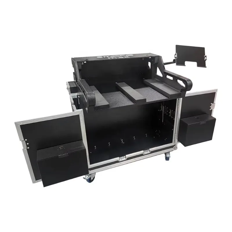 

ized Midas M32 Flight Case With a Laptop Stand Hydraulic Version Pa System Studio Equipment Digital Mixer Flight Case