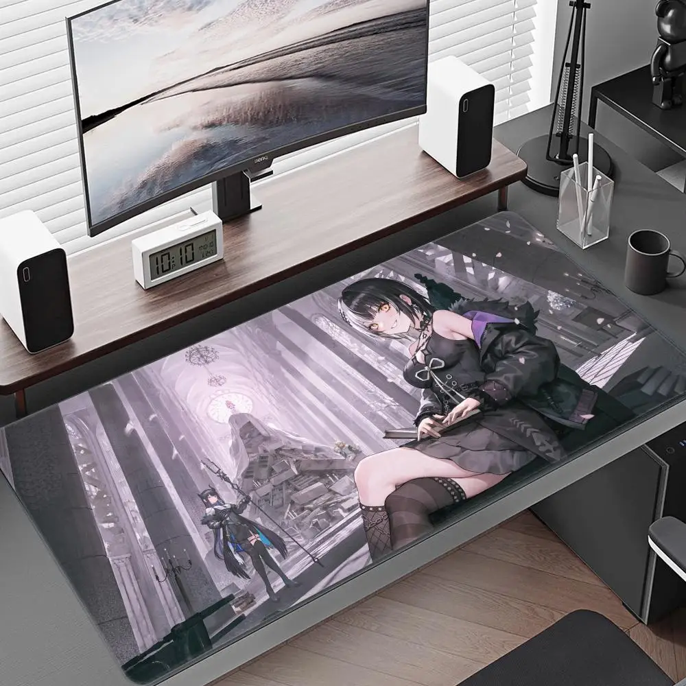 Mouse Pad Gamer Computer Notebook PC Shiori Novella Mousepad Laptop Gaming Accessories Keyboard Pad Hololive Anime Girl Desk Mat