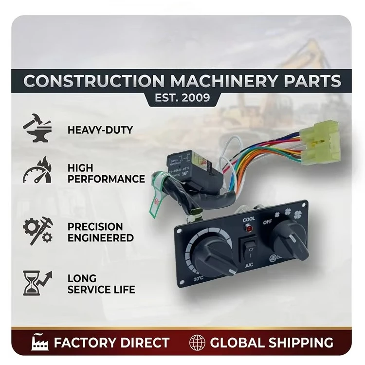 

Sdlg60 Air Conditioning Control Panel for Xiamen Xgma Ds700 Construction Machinery Parts Construction Machinery Parts