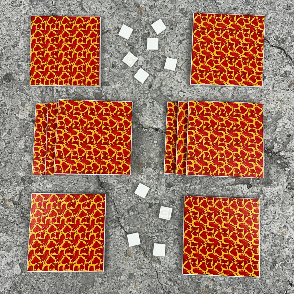 لوحة قاعدة مغناطيسية متنوعة من اللوحات الأساسية تتطابق مع عالم الألغام ألعاب مكعبات البناء المغناطيسية للأولاد والبنات هدية للأطفال