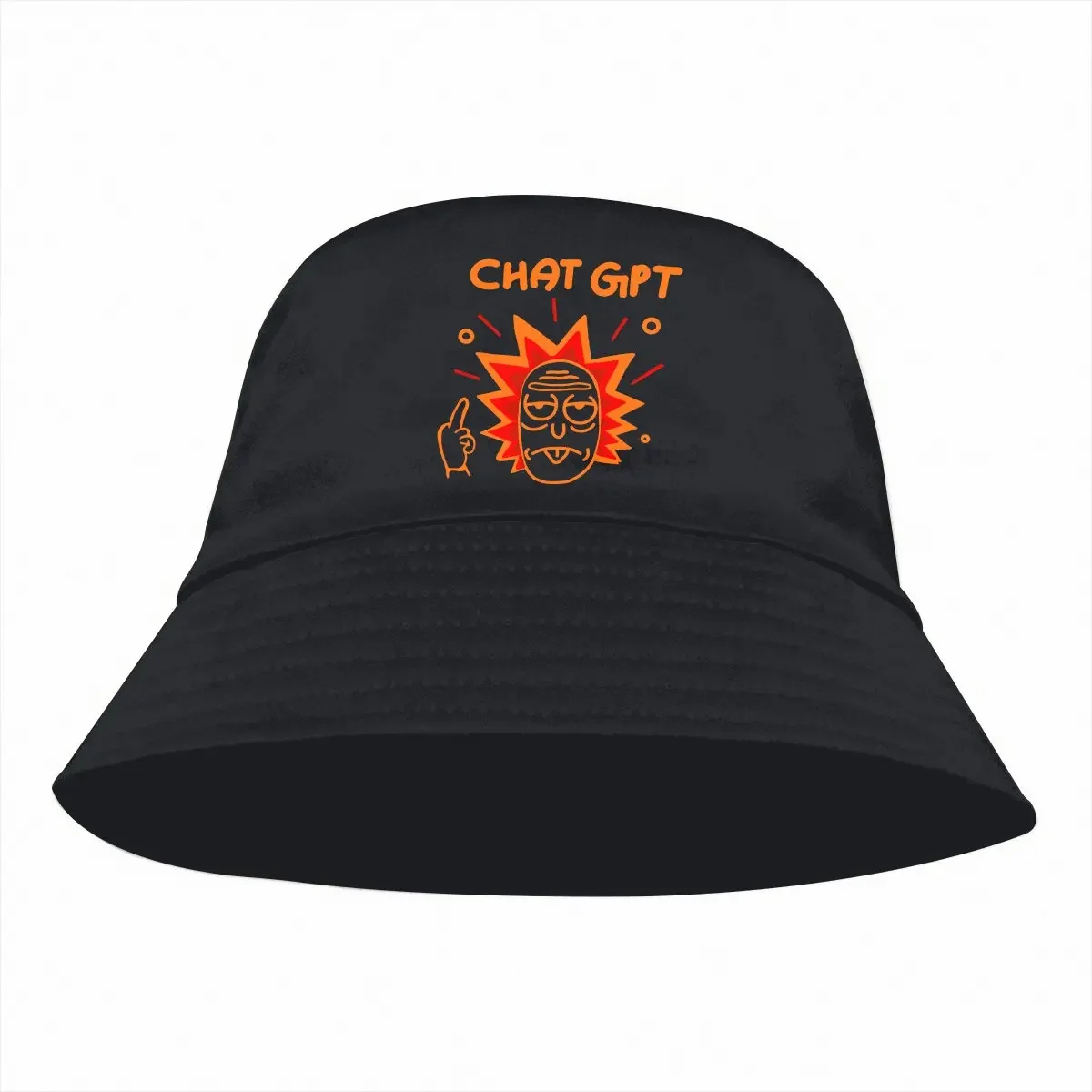 ChatGPT Bucket Hat Science Men's Women's Fisherman Cap Hip Hop Beach Sun Fishing Hats