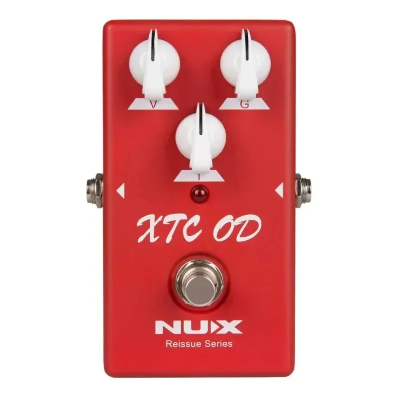 NUX XTC OD Pedal Distortion Electric Guitar Pedal, Pure Analog Overdrive, Smooth Dynamics