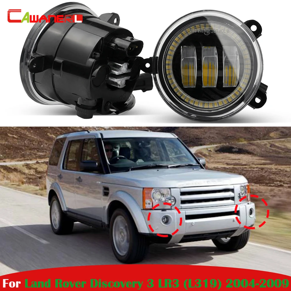 

1 Pair 30W H11 Car LED Fog Light Angel Eye Daylight DRL For Land Rover Discovery 3 LR3 (L319) 2004 2005 2006 2007 2008 2009