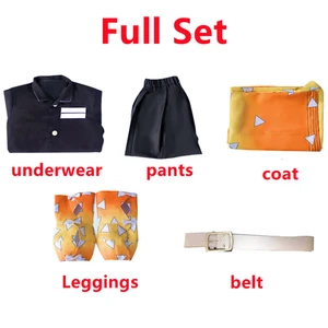 أنيمي Agatsuma Zenitsu زي تأثيري للنساء كيمونو زي الشيطان هنتر هالوين عيد الميلاد أعلى 6 مبيعات زي الشيطان مثير - رقم 3