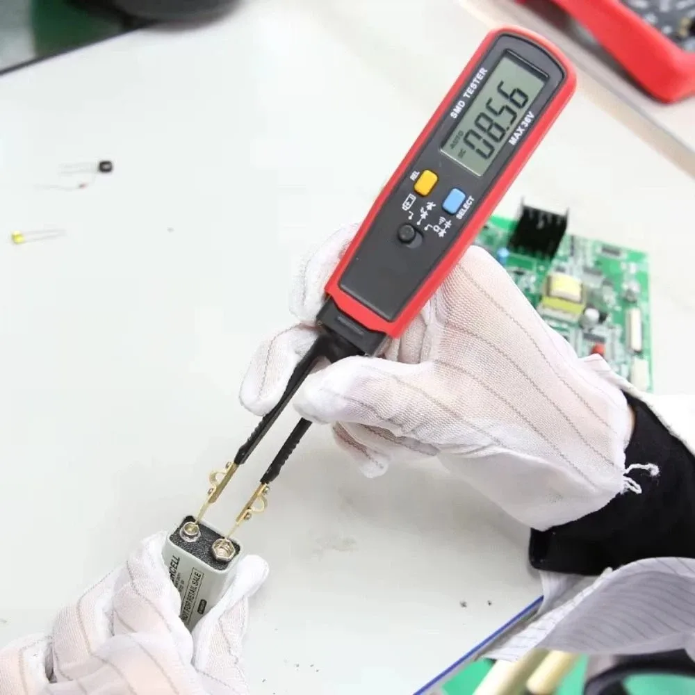 

LCD Display Voltage Testers Auto Range IP65 Waterproof Phase Sequence Detector Test Clip 6000 Counts Multi Tester