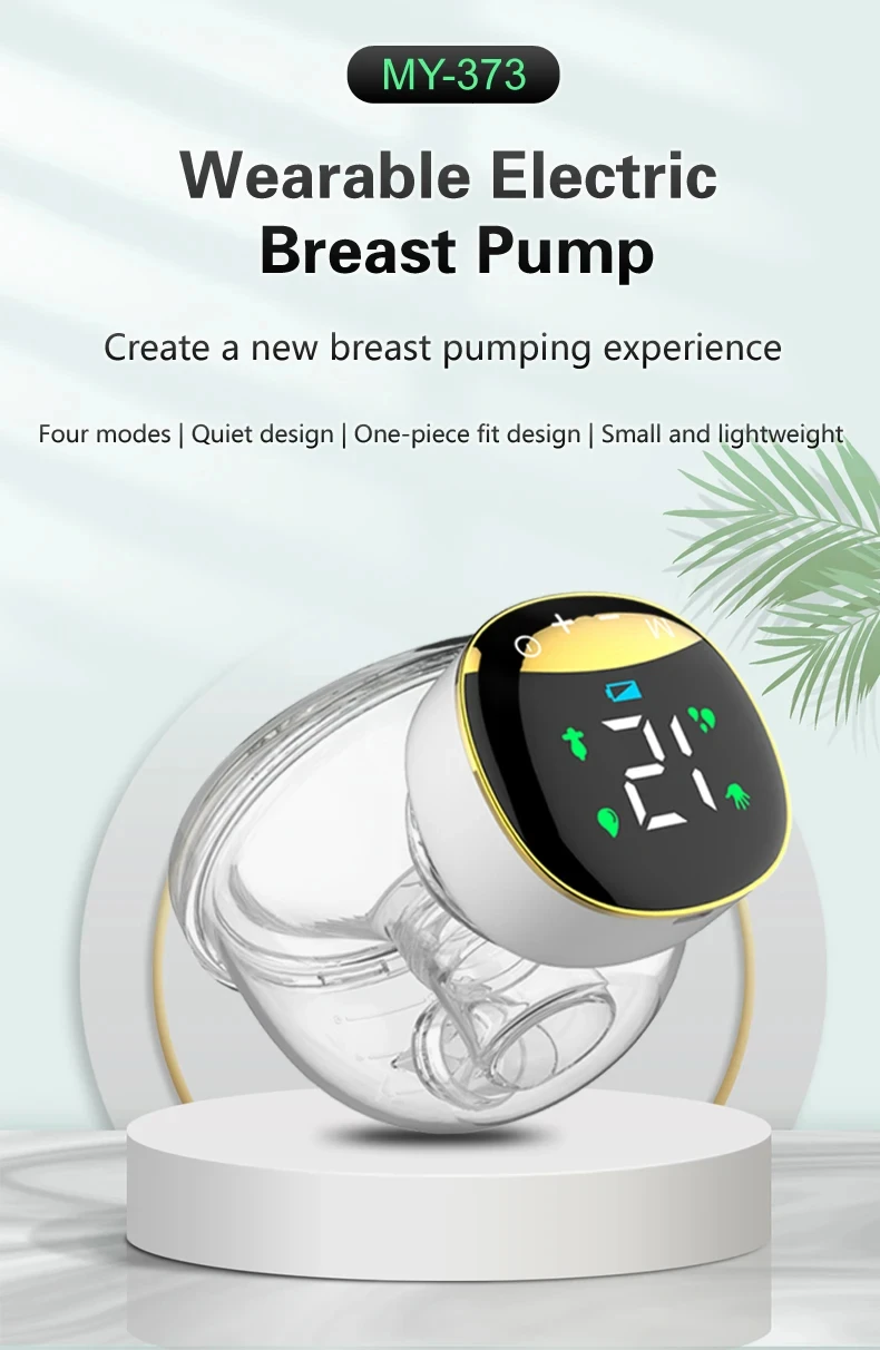 Portable Electric Breast Pump Newborn Comfort Milk Extractor Automatic Milker BPA Free Breastfeeding Silent Wearable Hands-Free