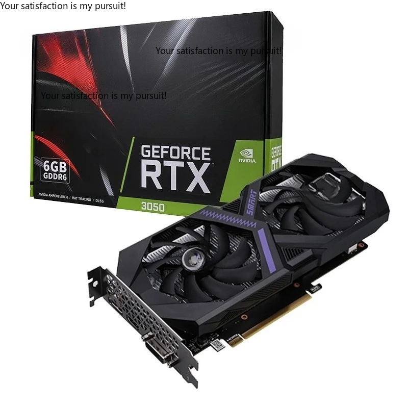 Seven Rainbows Smart Shark GeForceRTX3050 DUO 6GB Desktop PC Game Independent Graphics Card Suitable