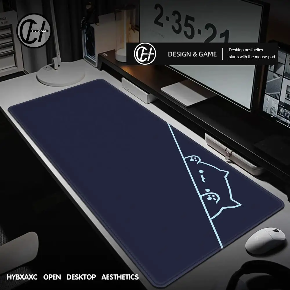 Tappetini da gioco per tastiera da scrivania Tappetino per mouse per gatti Kawaii Tappetino per scrivania per giocatori Desktops Tappetino per mouse da ufficio Accessori da gioco Tappeto per la casa