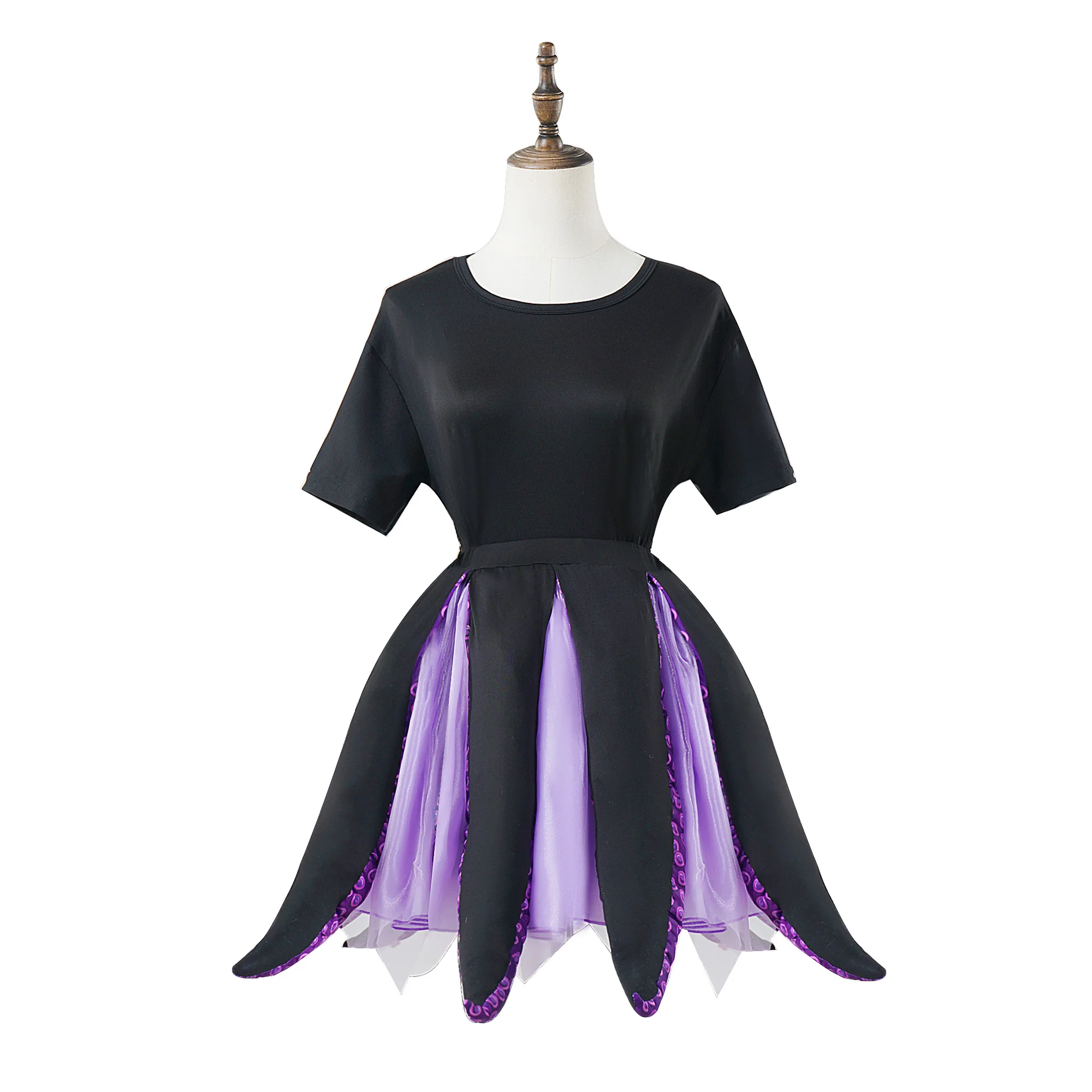 أزياء أنيمي أورسولا أزياء تنكرية تنورة قصيرة الشر أورسولا الأخطبوط مخالب تنورة البحر الشر الساحرة الأخطبوط تنورة زي #3