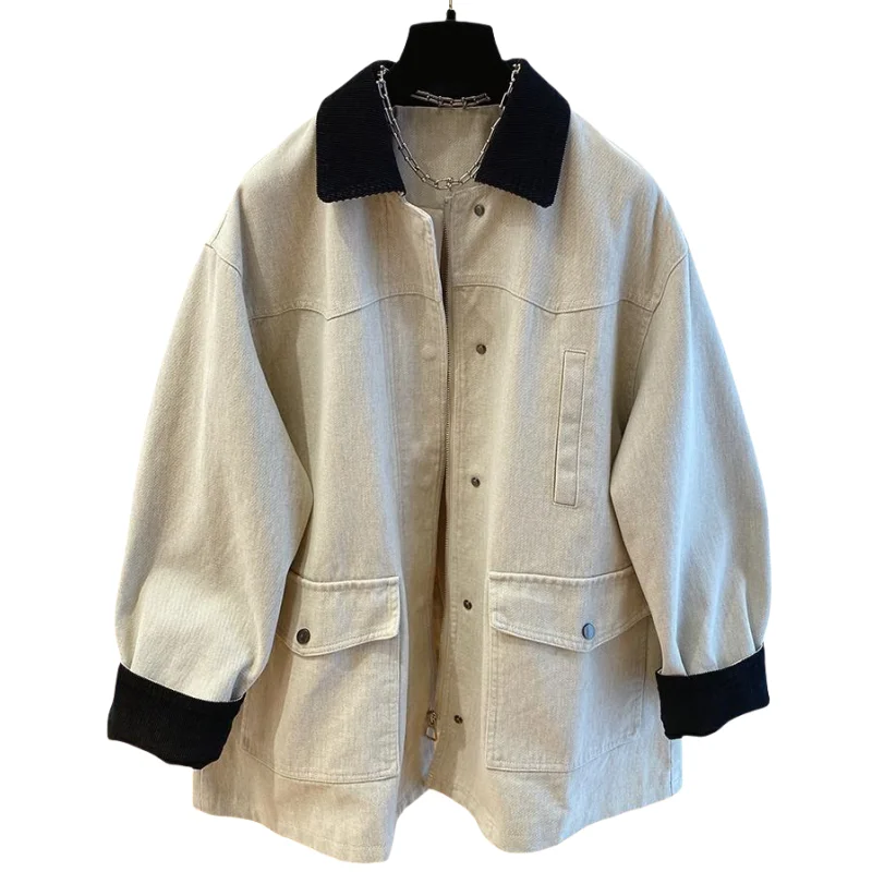 SuperAen 2025 春の新韓国ルーズレースアップファッションブレザー女性のトップブレザー