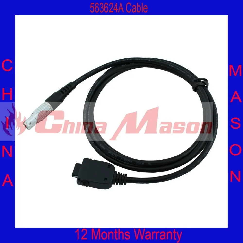 High quality 563624A Cable Connects TM30 TS30 Total Station with HP PDA, injection molding