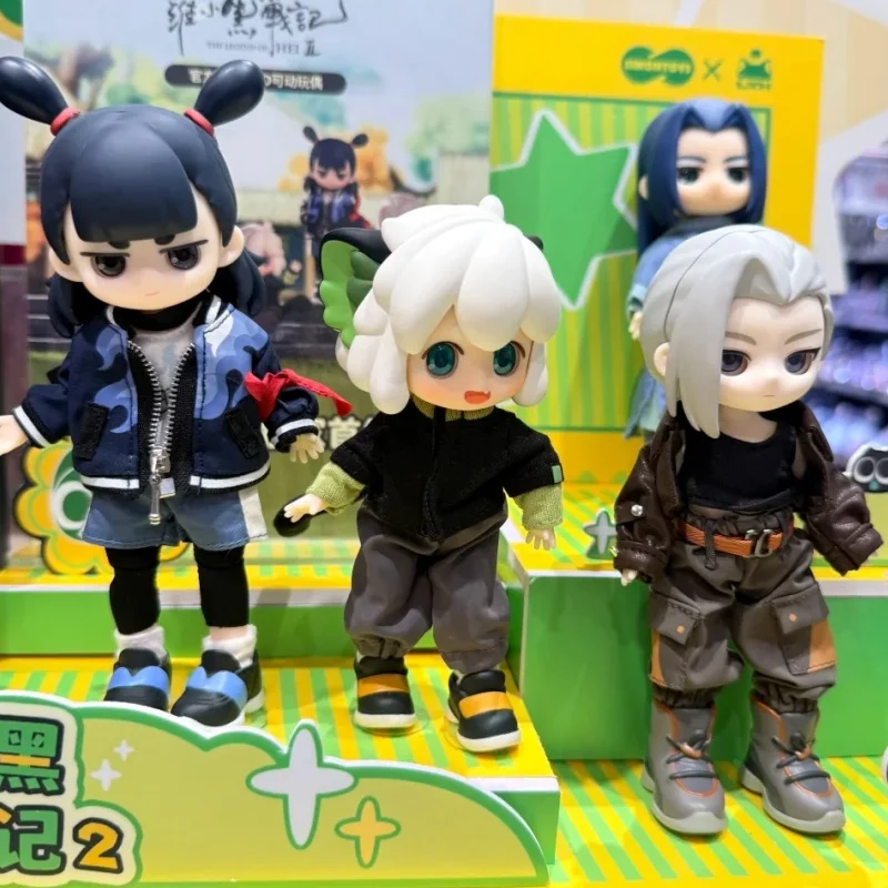 

Подлинная слепая коробка Legend Of Hei 2, шарнирная кукла в масштабе 1/12, модная игрушка Luo Xiaohei Luo Xiaobai, загадочная коробка, украшения, подарок