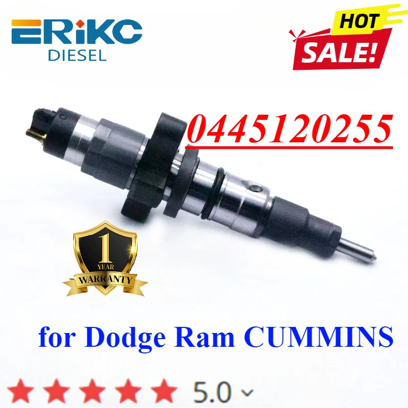 

ERIKC 0445120255 Auto Diesel Injector 0 445 120 255 Engine Nozzle Part for Dodge Ram CUMMINS