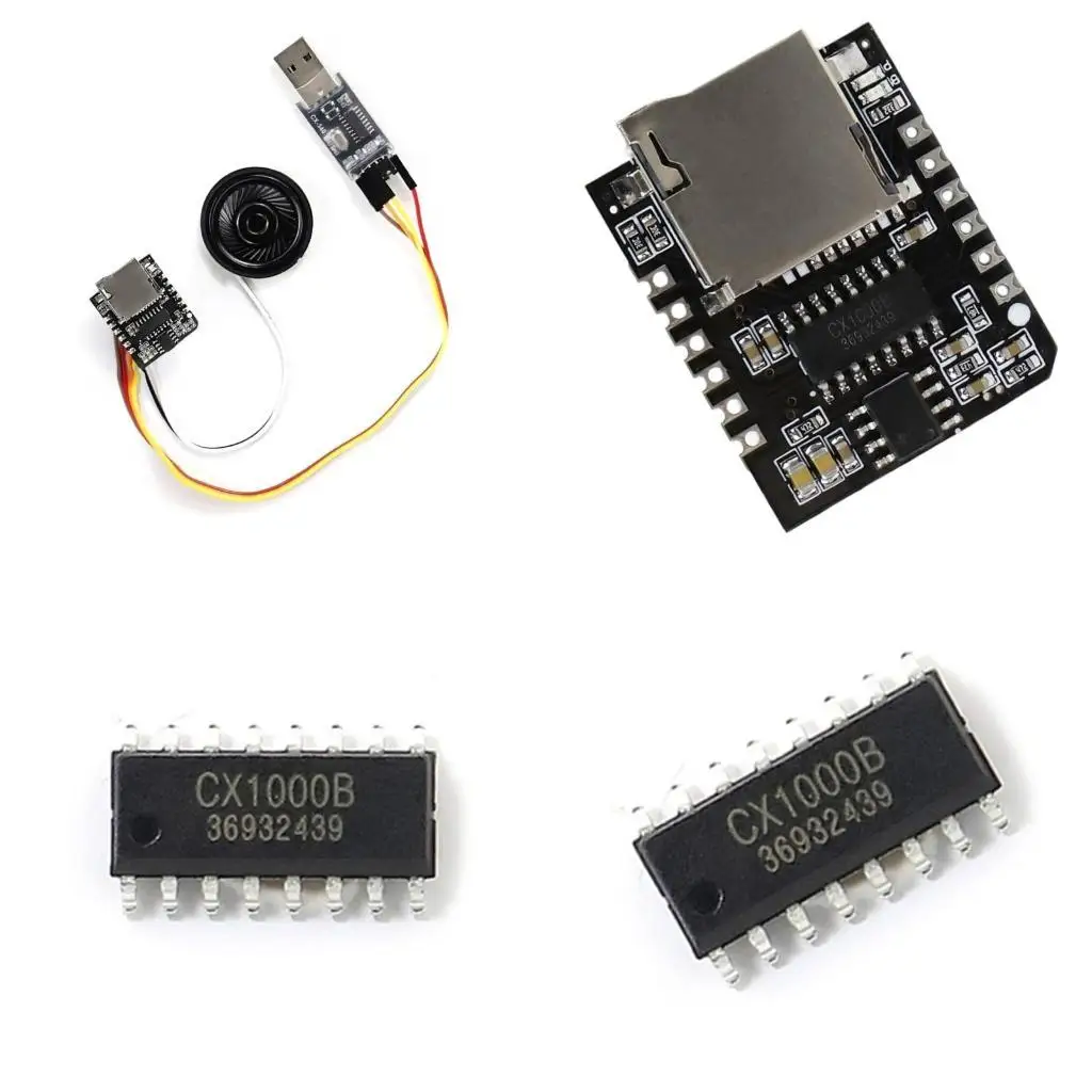 Y1UB CX1000BM MP3 Player Module CX1000B Voice Chip CX1000BM Player Module