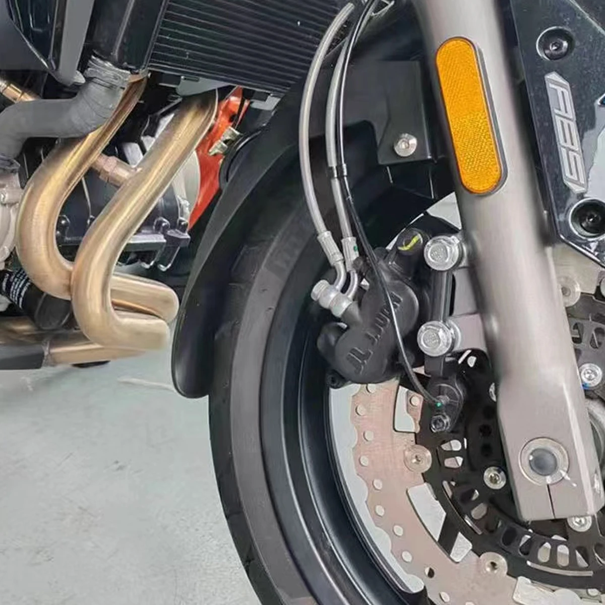 

400NK 650NK front mudguard extended front mudguard front tile front shield without drilling Fit For CFMOTO NK400 NK650 CF650