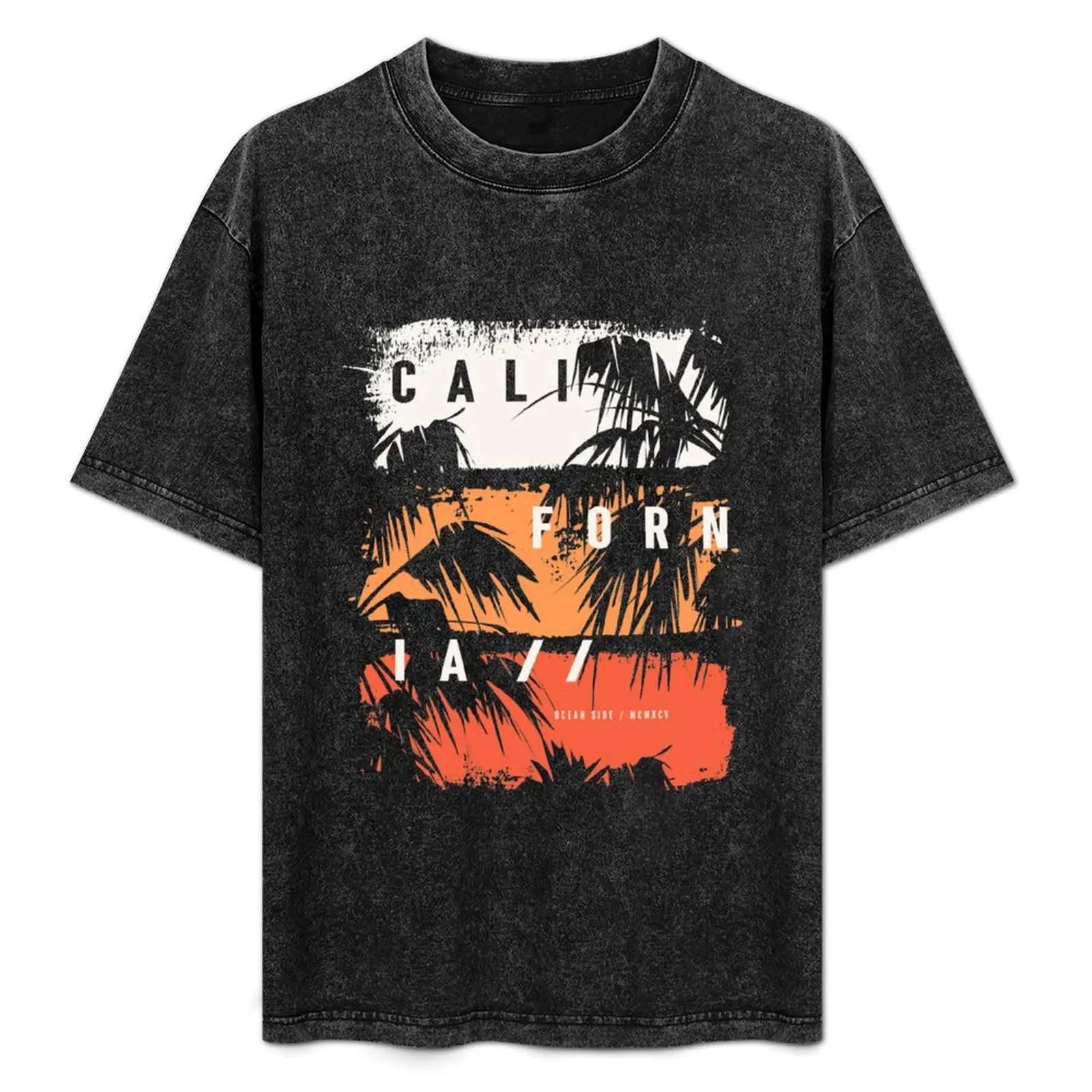 Camiseta CALIFORNIA PALM TREES GIFT IDEA, camiseta de trabajo de tela resistente