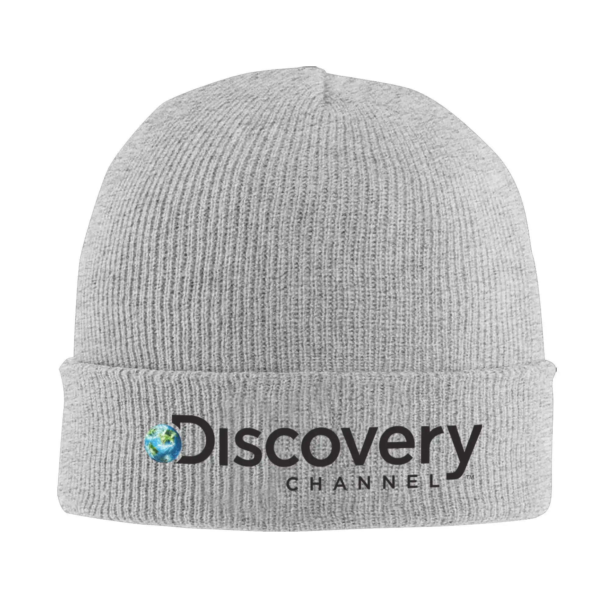 Custom Channel-Discoverys  Skullies Beanies Caps Fashion Winter Warm Women Men Knit Hat Unisex Adult Television Show Bonnet Hat