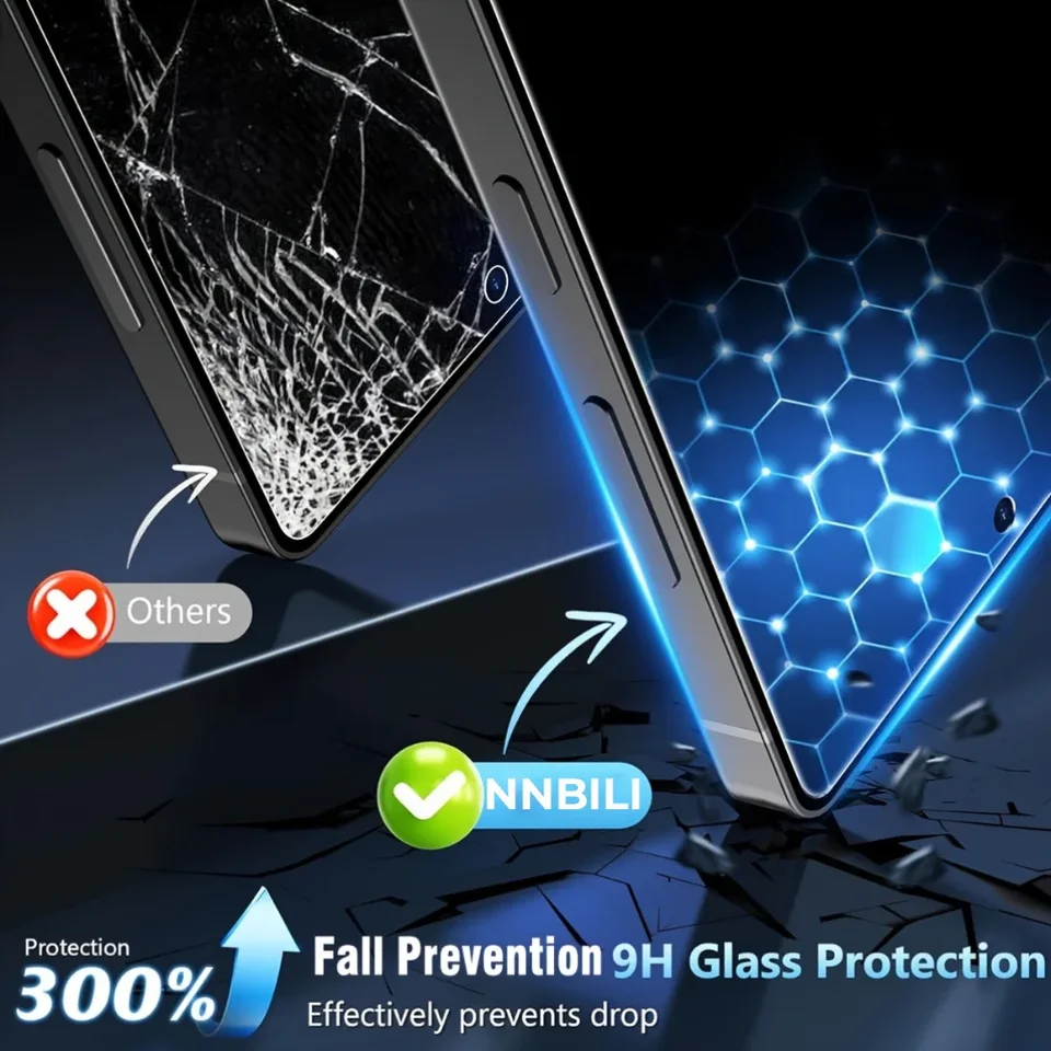 2-1 Unid. Instalación Sin Polvo Protector de Pantalla de Privacidad o HD para Samsung Galaxy S26 S25 S24 S21 S22 S23 Ultra Plus Vidrio Antiespía 4