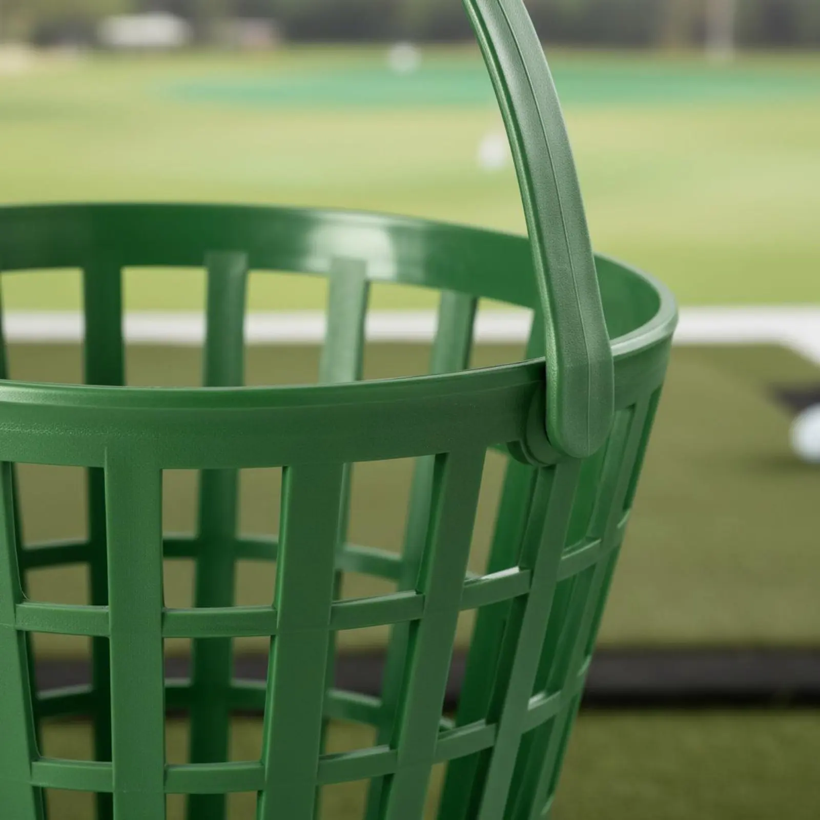 PP Golf Ball Basket Lightweight Portable Golf Ball Basket Sports Storage Wear Resistant Long-Lasting for Driving Range