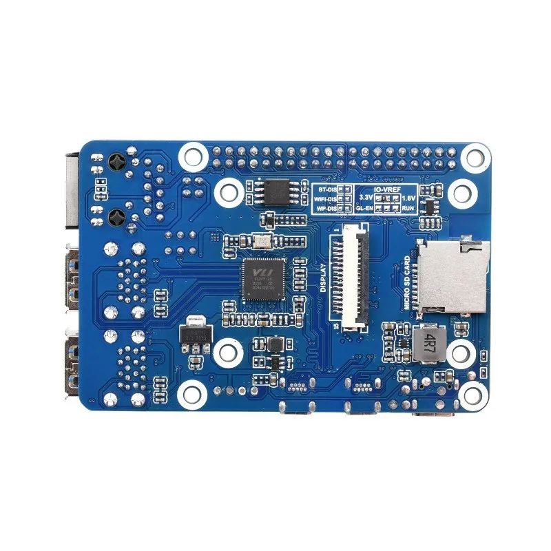 Raspberry Pi CM4 To Pi 4B Expansion Board Adapter CM4 With GPIO 4-CH USB 3.0 Ethernet For Raspberry Pi 4B