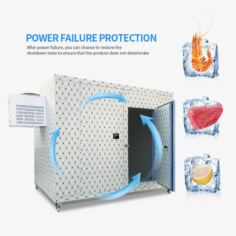 Single block compressor Low temperature air-cooled refrigerator Refrigeration unit Storage room Walking condensing unit