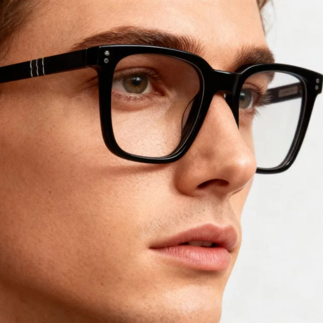 

Acetate Frame Brand Square Men's Glasses Frame Optical Blue Light Reading Glasses Women Retro Hand Made Computer Eyewear