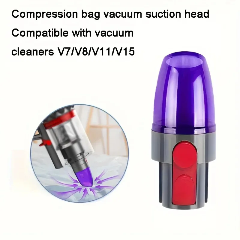 Dyson-boquilla de aspiradora inalámbrica, accesorio de cabezal de cepillo, accesorio de herramienta para hendiduras de plástico Compatible con V7 V8 V10 VI 1