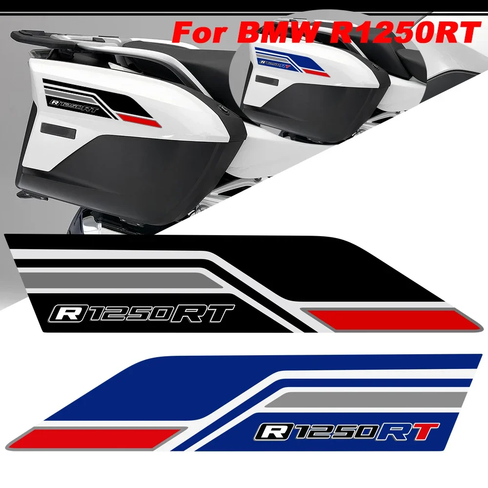 

Stickers Decal For BMW R 1250 R1250RT R1250 RT Tail Side Panniers Luggage Case Trunk Tank Pad Protection Knee Fairing Fender Kit