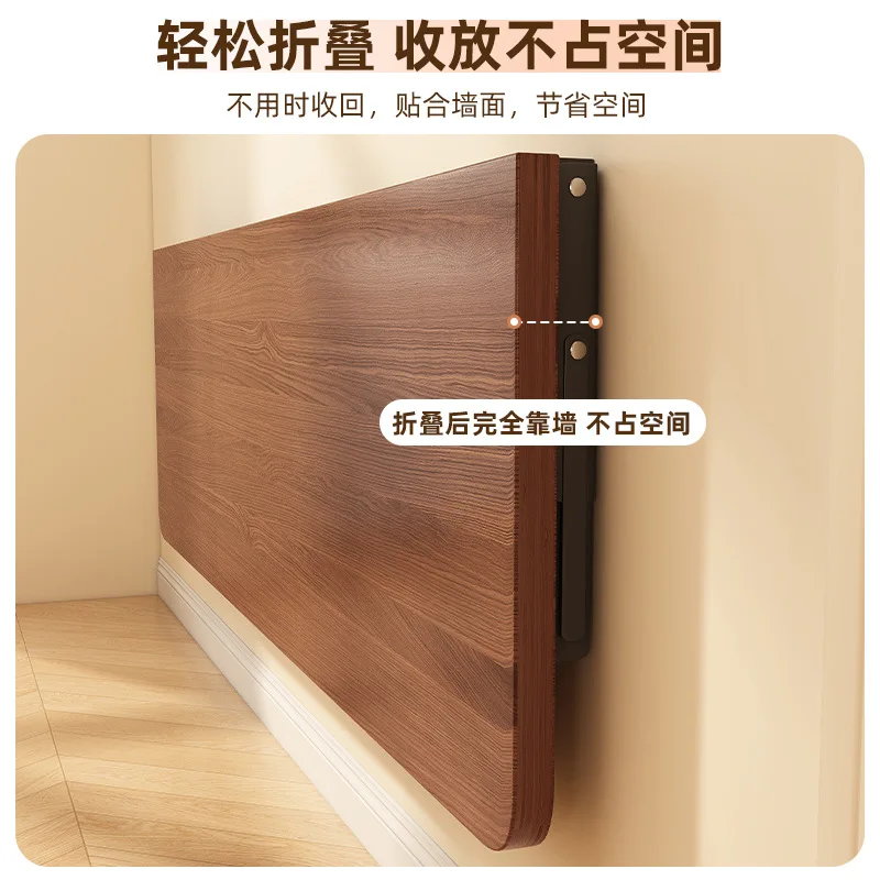 Wall-mounted desk, wall-mounted folding table, household desk, wall-mounted writing table, suspended computer table, narrow shel