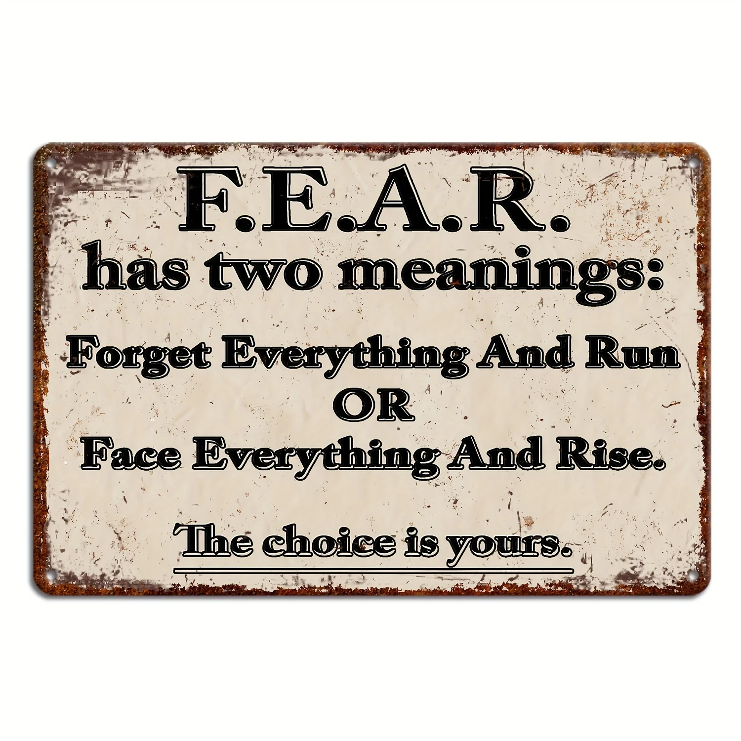Funny Aluminum Sign - 'This Is Your Choice' Humorous Wall Art for Home, Bar, Cafe, Garage & More - Easy Install, Durable Metal D
