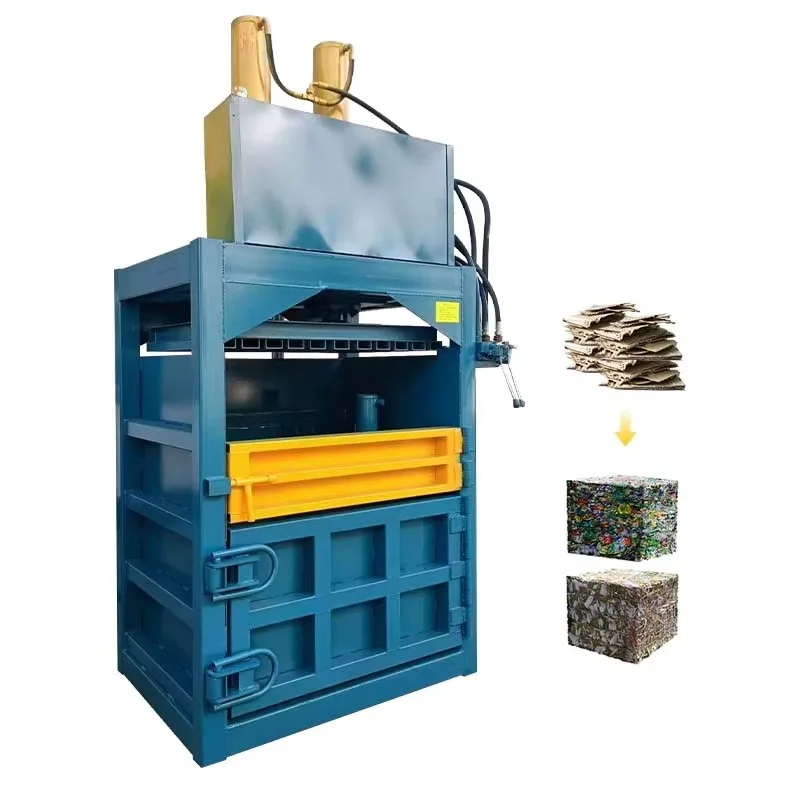 Customized 10T Scrap Yard Scrap Baling Machine Hydraulic Newest Aluminum Baling Machine